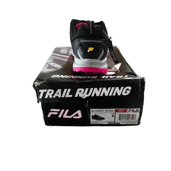 Fila Sneakers - Black and Pink - Picture 4 of 5